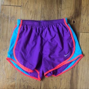 Purple Nike Running Shorts (Dri-Fit Tempos)